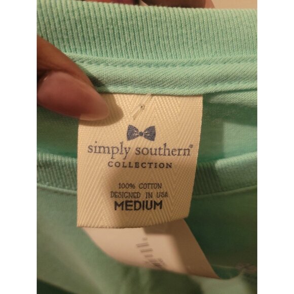 NWT Simply Southern Lake Vibes Fun Times Short Sleeve Graphic T-Shirt Men's M - Picture 11 of 11